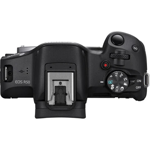 Canon EOS R50 Body with RF 18-150mm Lens (Black)