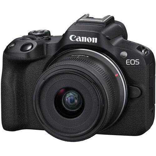 Canon EOS R50 Twin Kit with RF 18-45mm + RF 55-210mm (Black)