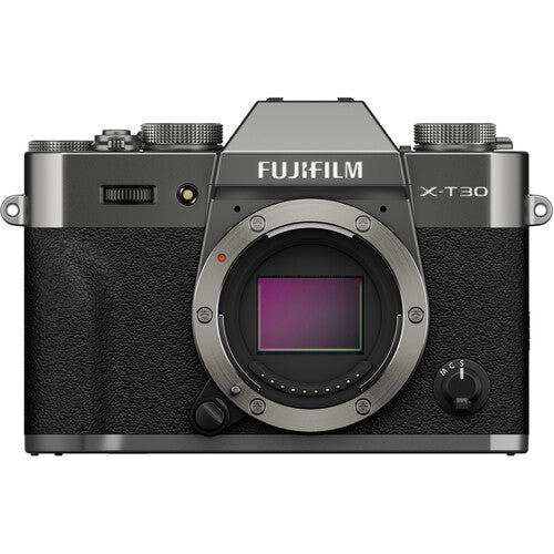Fujifilm X-T30 III Mirrorless Camera Body (Charcoal Silver) with XC 35 F2 Lens