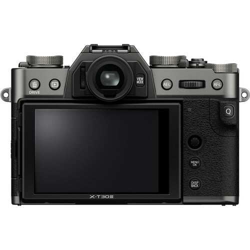 Fujifilm X-T30 III Mirrorless Camera Body (Charcoal Silver) with XC 35 F2 Lens