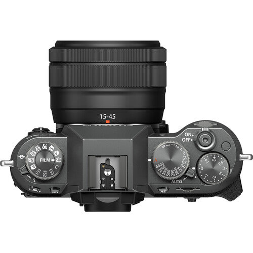 Fujifilm X-T50 Body with XC 15-45mm F/3.5-5.6 Lens (Charcoal Silver)