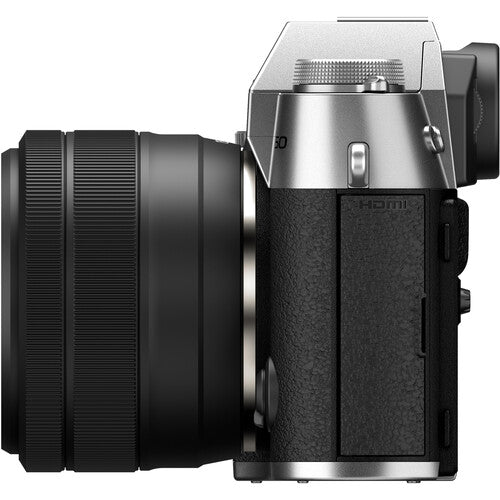 Fujifilm X-T50 Body with XC 15-45mm F/3.5-5.6 Lens (Silver)