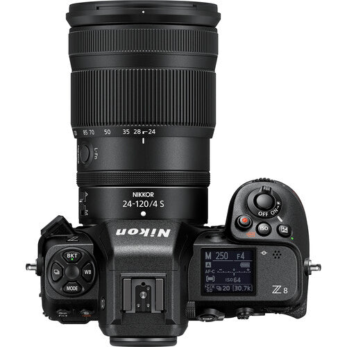 Nikon Z8 Mirrorless Camera Body with Z 24-120mm f/4 S + FTZ II