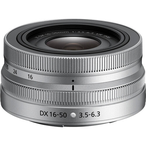 Nikon Z fc Mirrorless Digital Camera Silver with 16-50mm Lens