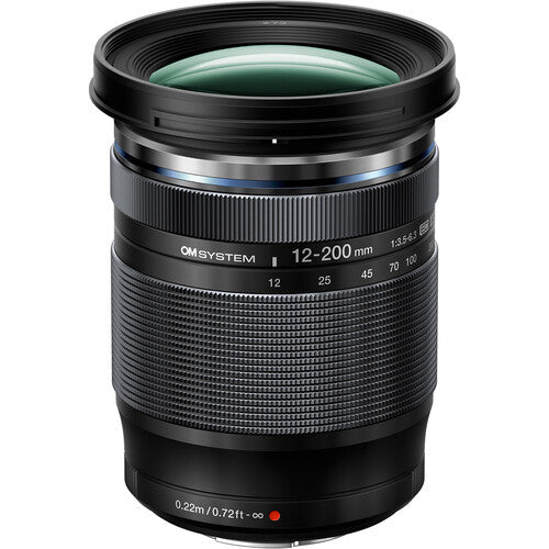 OM System 12-200mm F/3.5-6.3 (Black) Lens