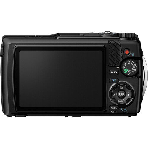 OM System Tough TG-7 Digital Camera (Black)