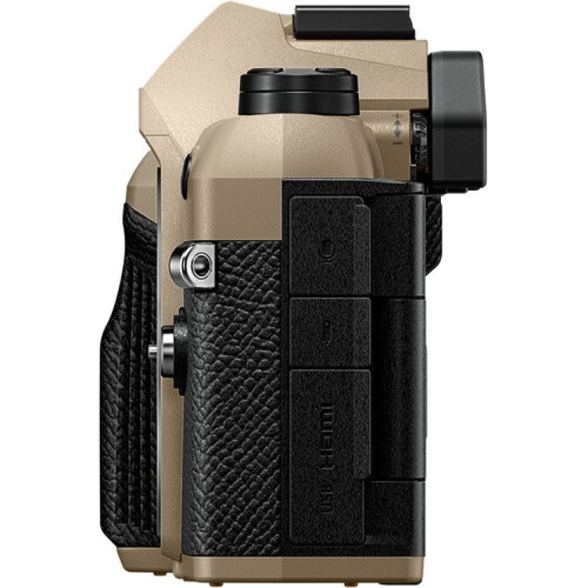OM System OM-5 Mark II Mirrorless Camera with 12-45mm F/4 Pro Lens (Sand Beige)
