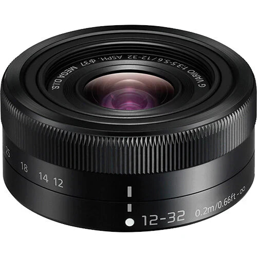 Panasonic Lumix DC-G100DK Body Black with (12-32mm F/3.5-5.6 Asph. Mega O.I.S.)