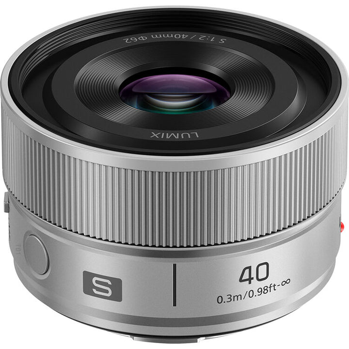 Panasonic Lumix S 40mm F/2 Lens (Leica L) (S-S40) (Silver)