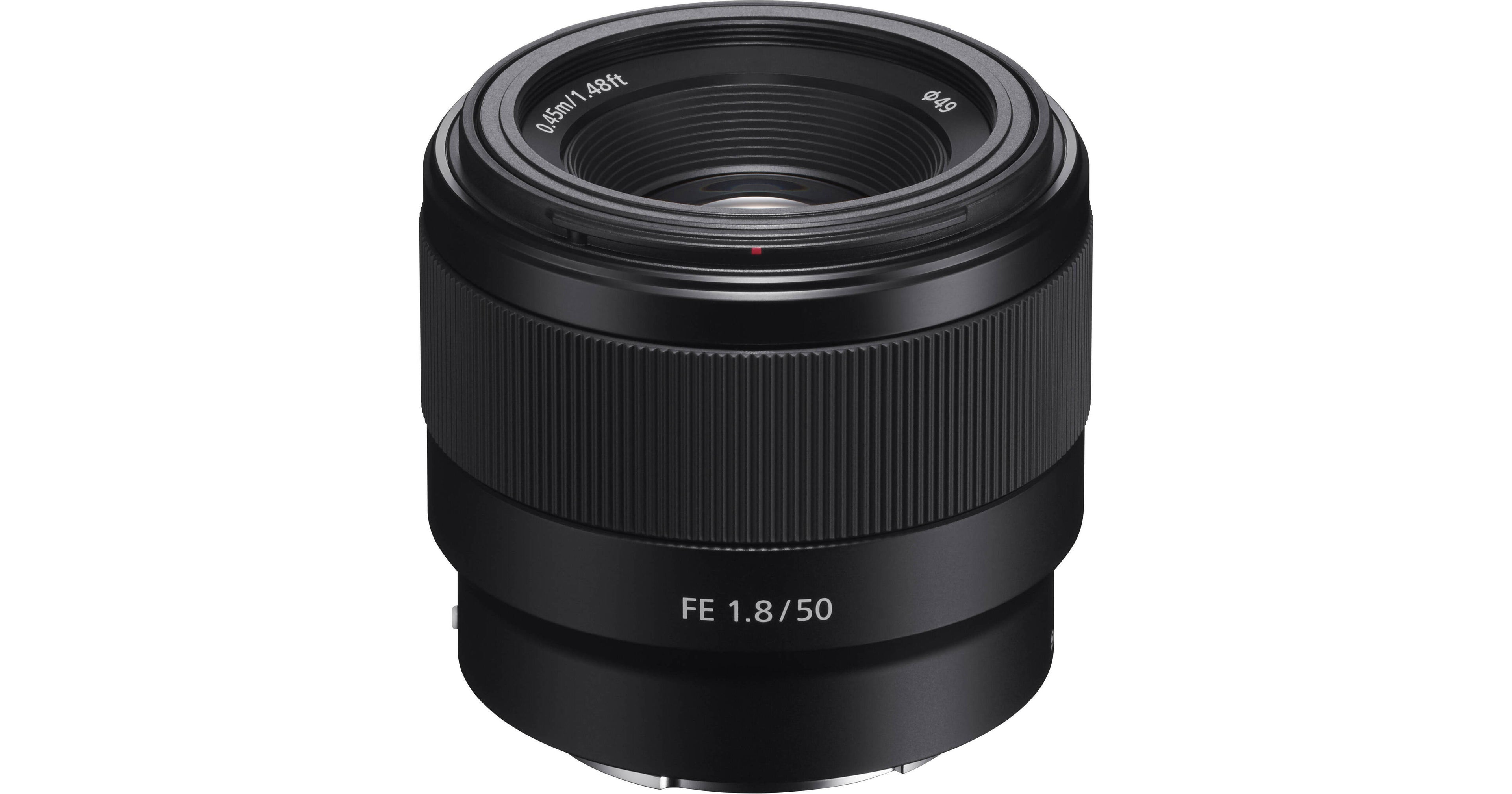 Sony FE 50mm f/1.8 Lens (SEL50F18F)