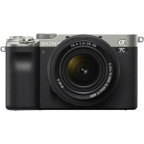Sony A7C Mirrorless Camera with (28-60mm) (ILCE-7CL) Silver