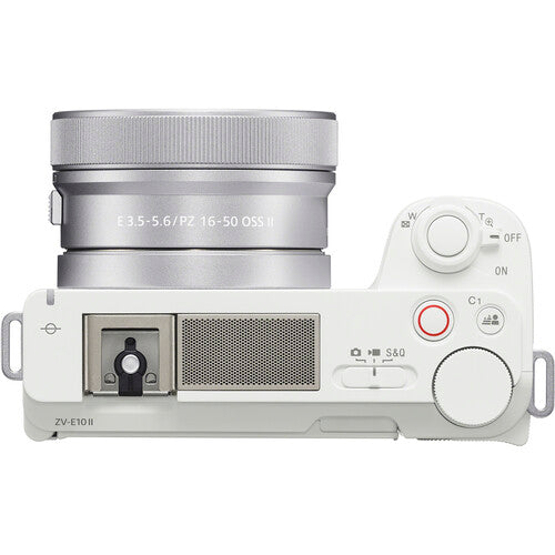 Sony ZV-E10 II Mirrorless Camera with 16-50mm Lens (ZV-E10M2K) (White)