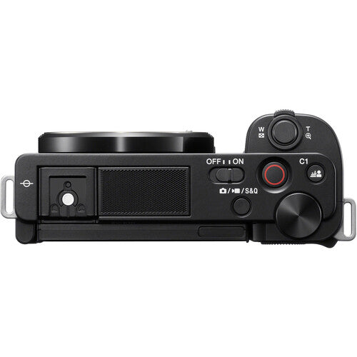Sony ZV-E10 Mirrorless Camera with 16-50mm and 55-210mm Lens (ILCZV-E10Y) (Black)